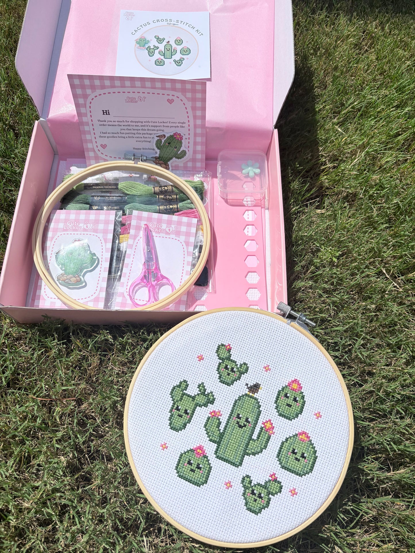 Cactus Cross-stitch Kit