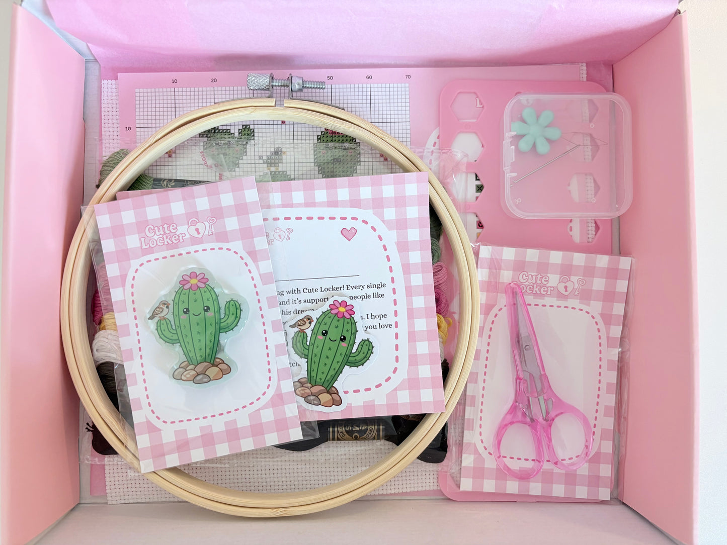 Cactus Cross-stitch Kit