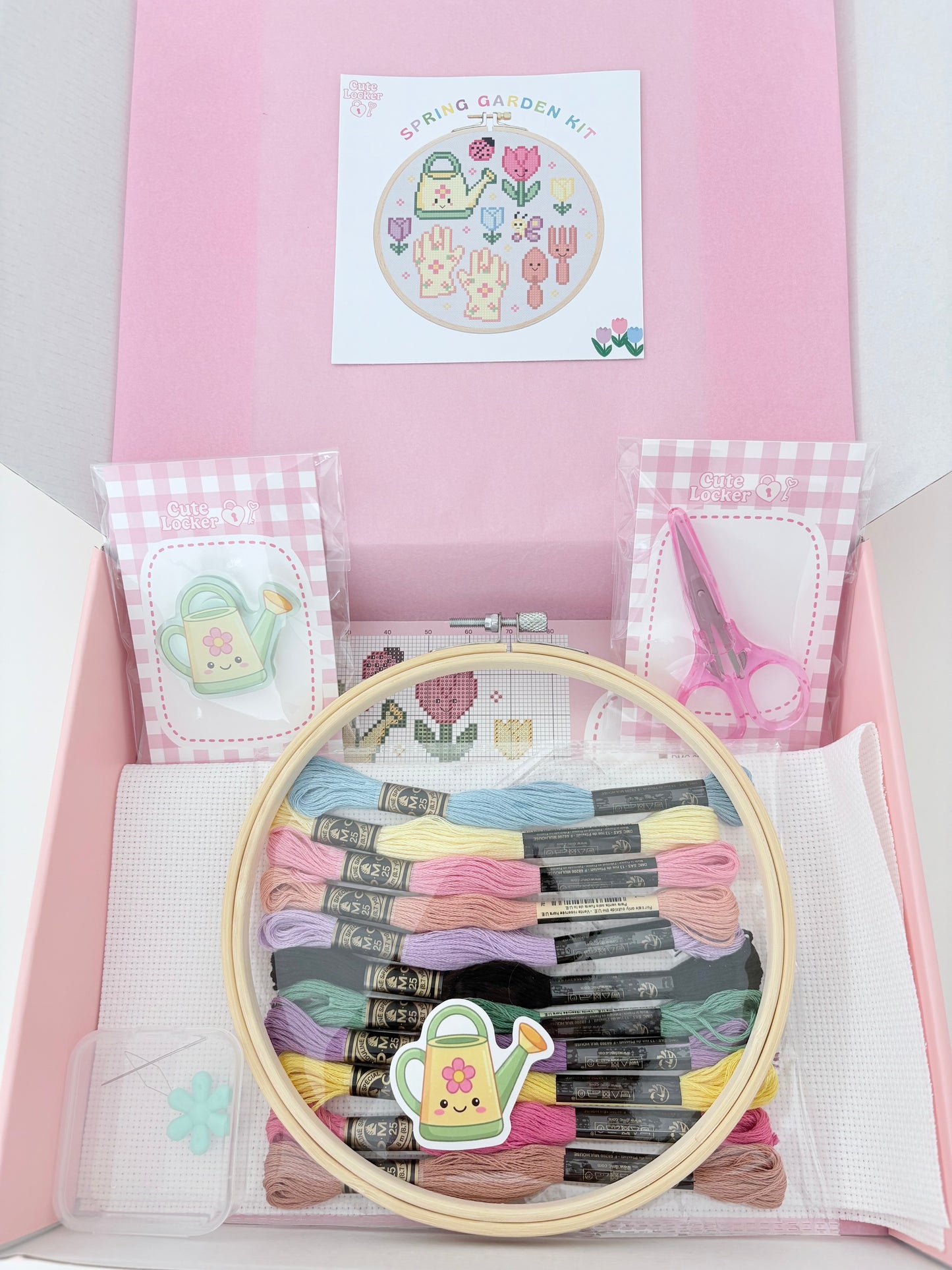 Spring Garden Cross-Stitch Kit