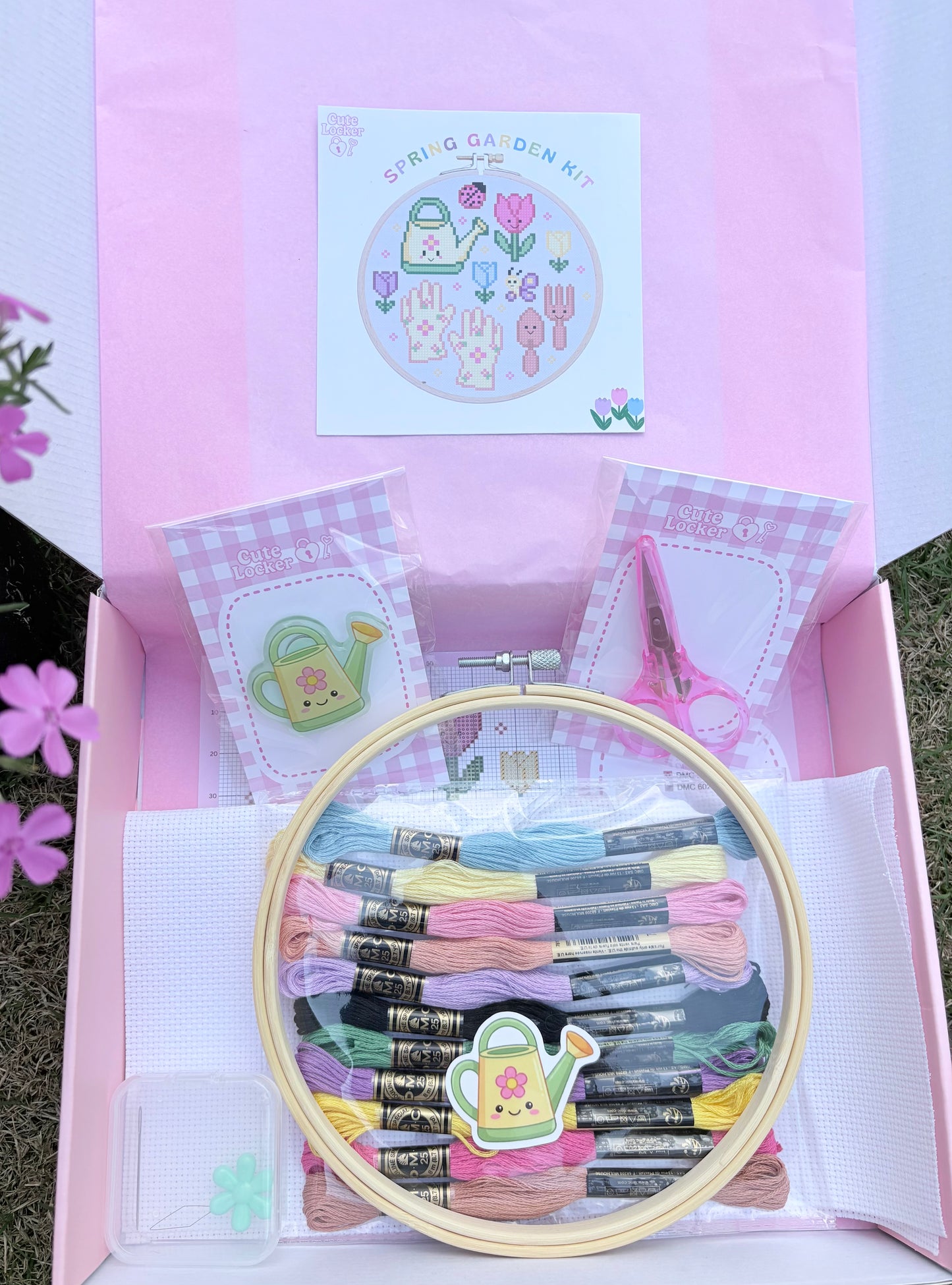 Spring Garden Cross-Stitch Kit