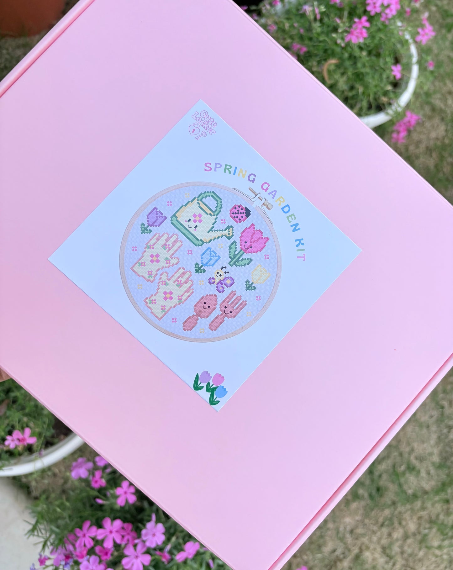 Spring Garden Cross-Stitch Kit